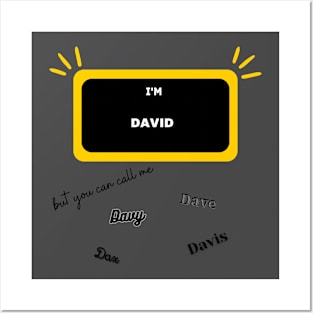 I'm David Posters and Art